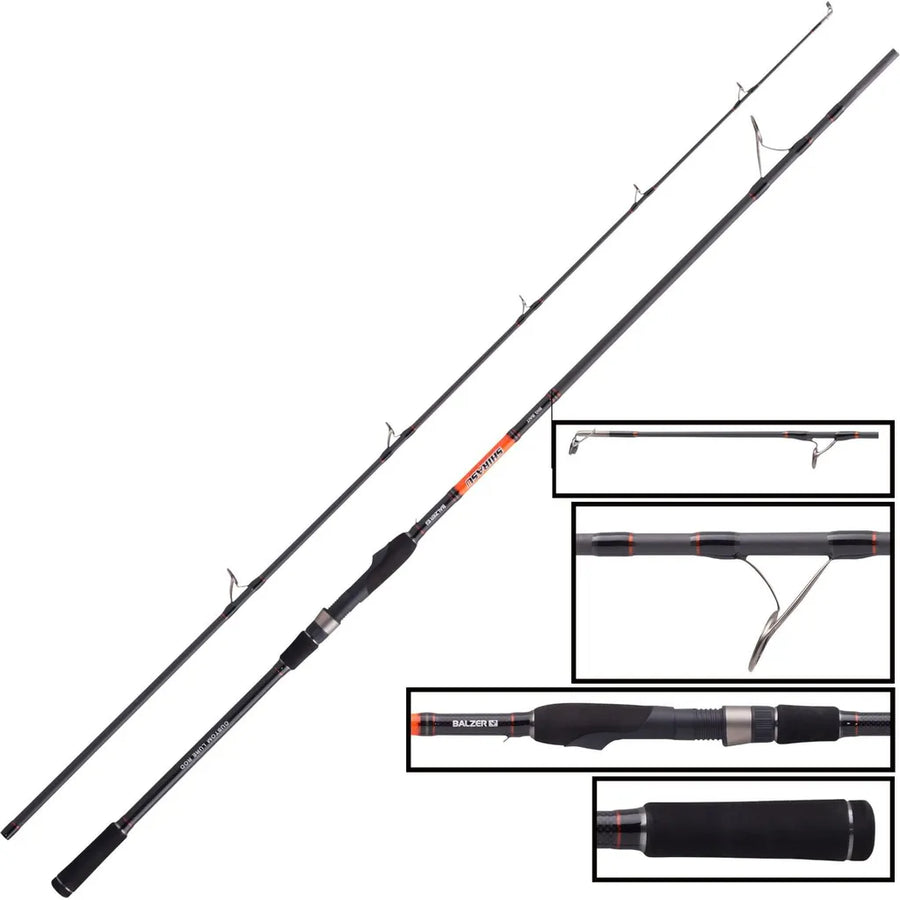 Balzer Shirasu Big Bait Spinning Rod 2.42m 85–160g 2pc