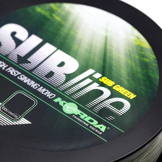 Korda SUBline Ultra Tough Monofilament 0.4mm Green