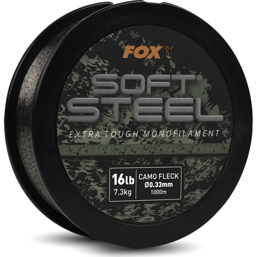 Fox Soft Steel Fleck Camo Mono 0.33mm 7.3kg 1000m