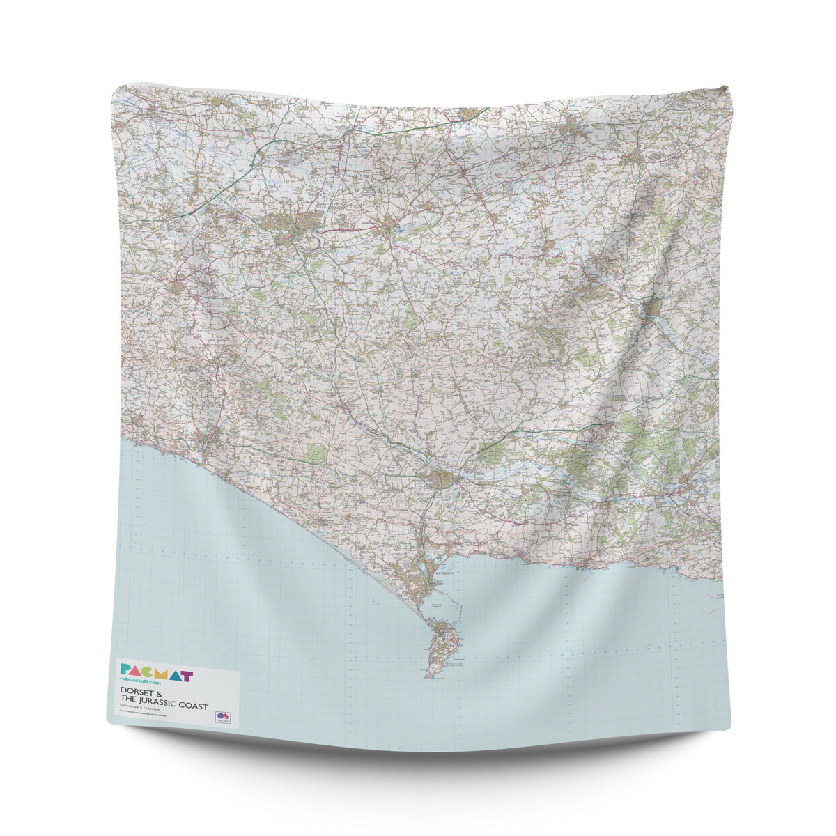 Pacmat Dorset and the Jurassic Coast Family PACMAT Picnic Blanket