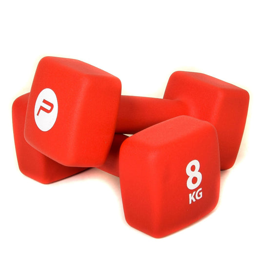 Pure2Improve Neoprenhanteln 2x 8.0 kg