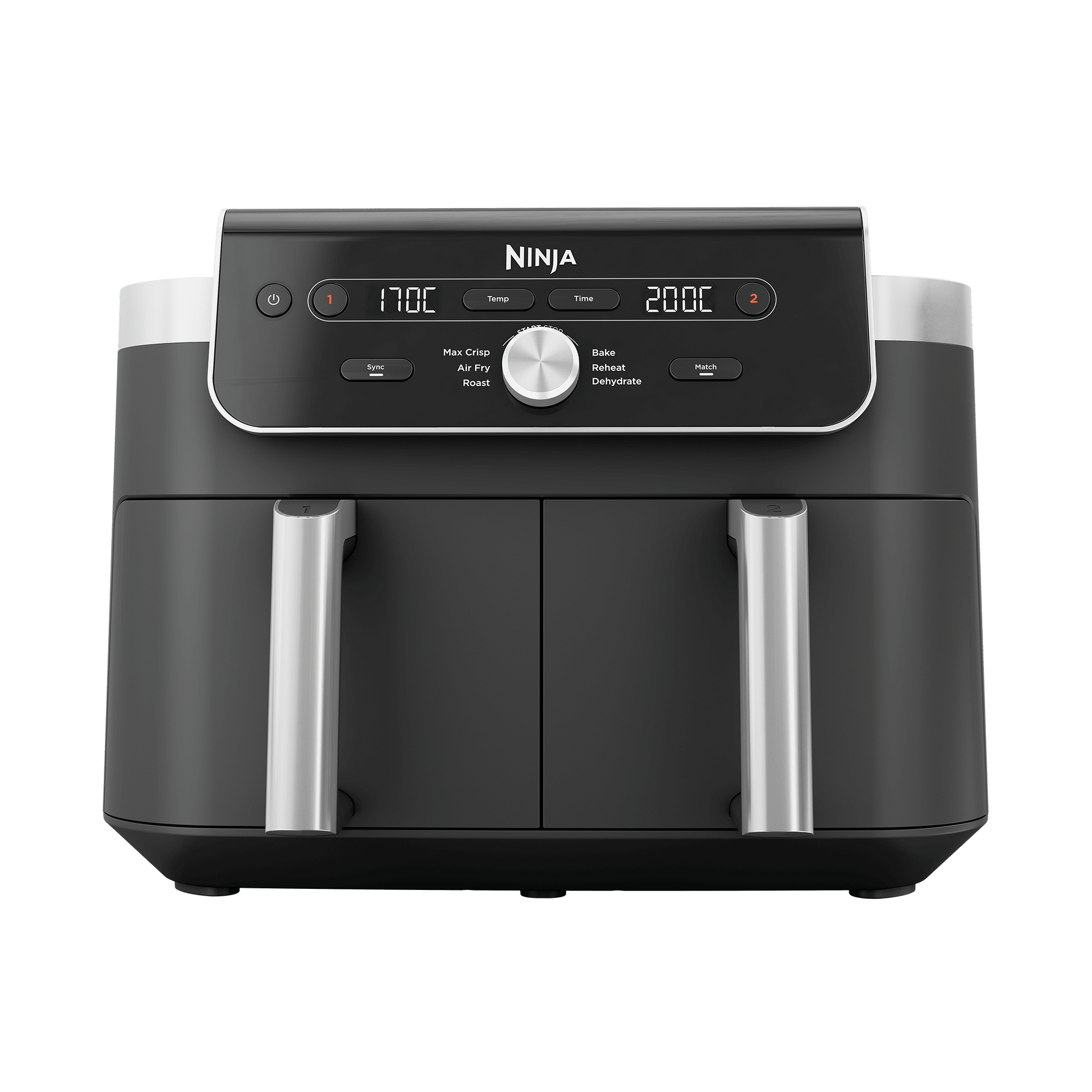 Ninja DualZone XL 9.5L 2-Drawer Air Fryer | DZ901UK | by SharkNinja