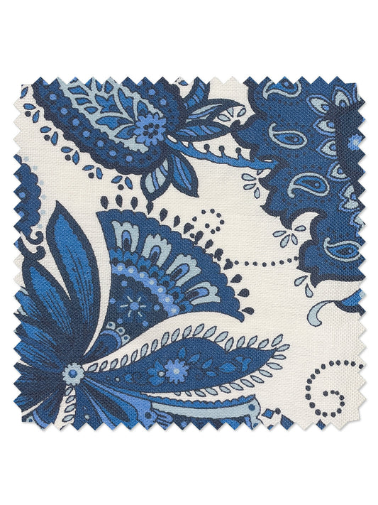 'Darling Nikki' Linen Fabric by Wallshoppe - Natural - LINEN / YARD
