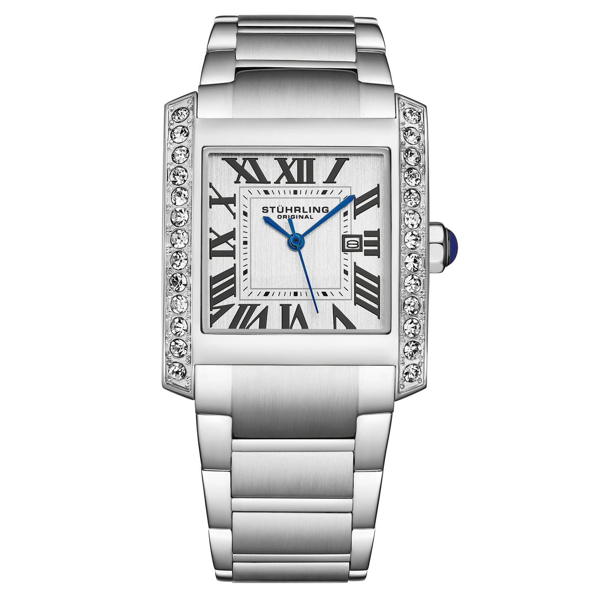 Stührling Élan 4088 Women's Quartz 38mm - Silver Dial