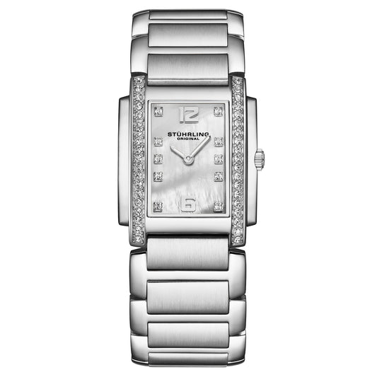 Stührling Serafine 4089 Women's Quartz 36mm - White Mother-of-pearl Dial