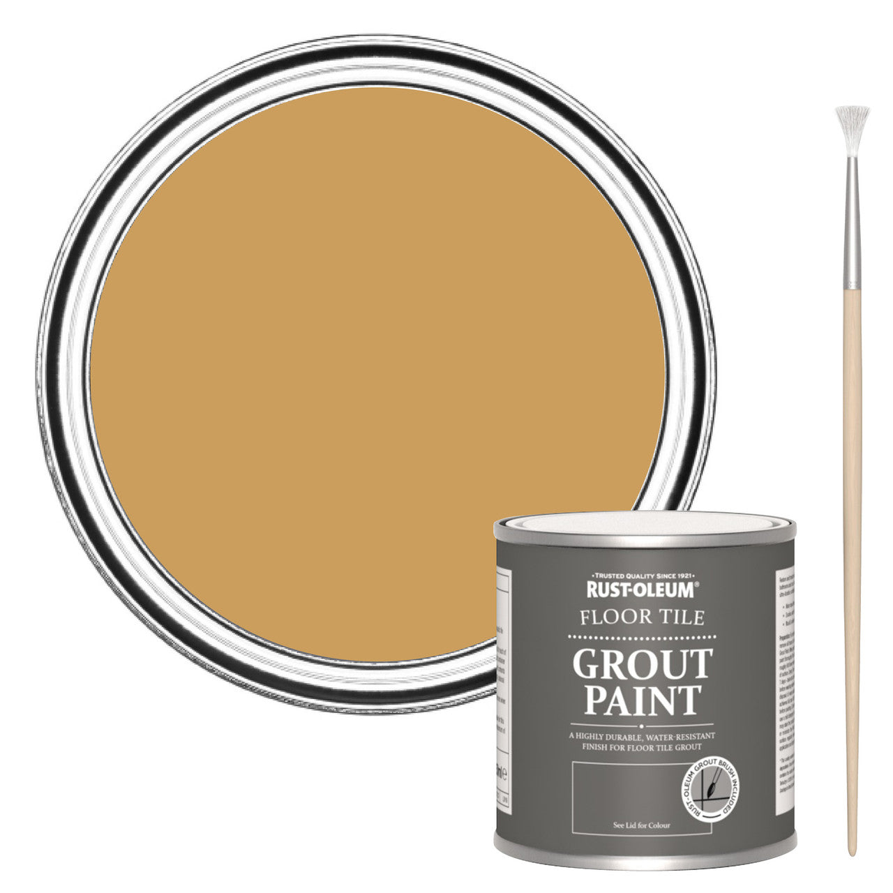 Rust-Oleum Yellow Floor Grout Paint - Dijon 250ml