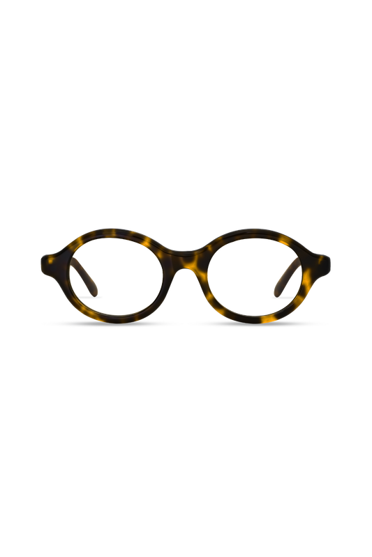 Aila Amber Tortoise Frame Glasses