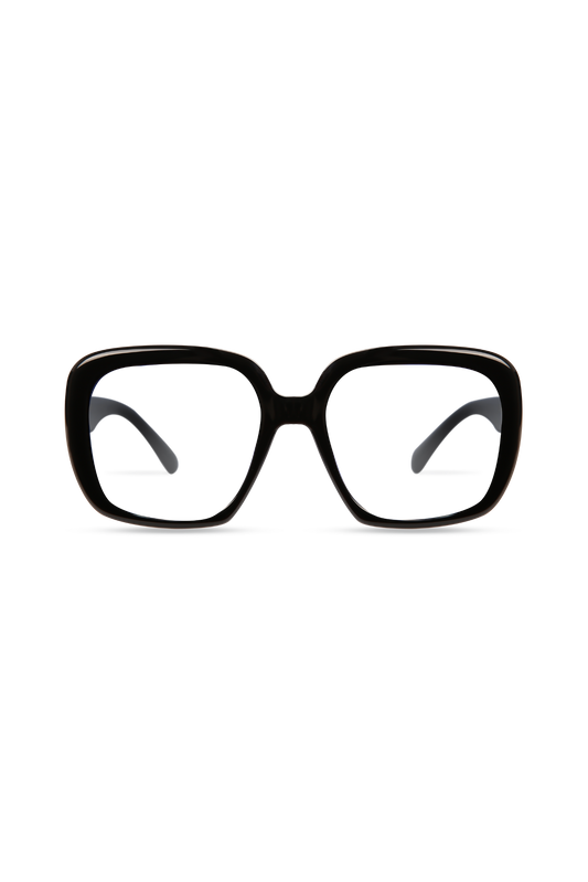 Amelia Black Frame Glasses
