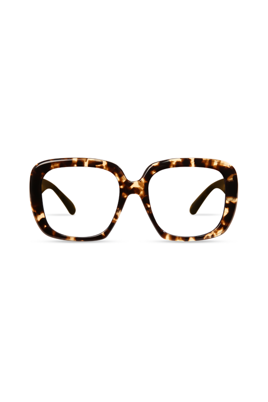 Amelia Blonde Tortoise Frame Glasses