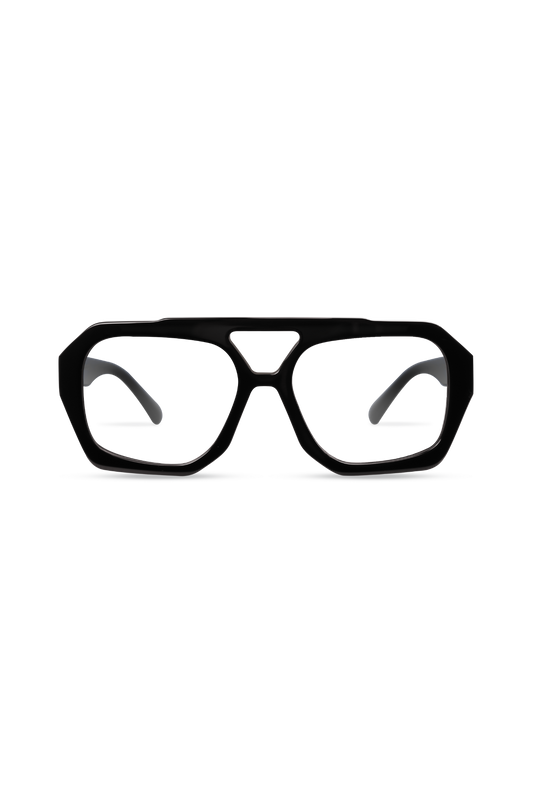 Beth Black Frame Glasses