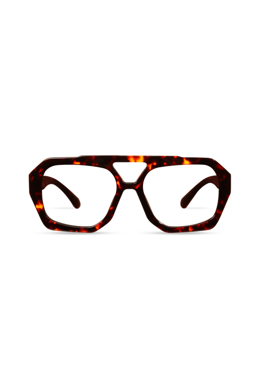 Beth Havana Frame Glasses