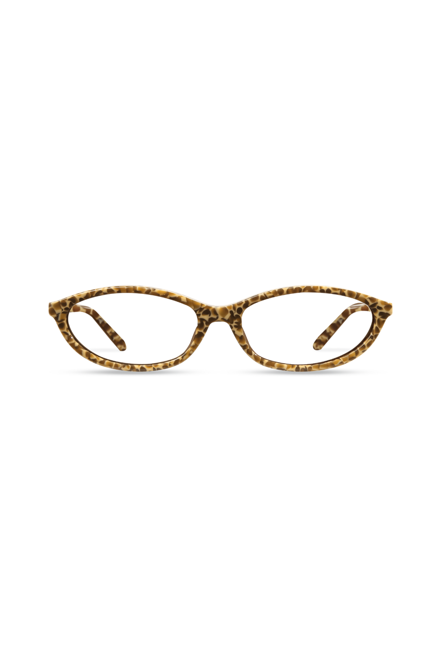 Dina Brown Blocks Frame Glasses