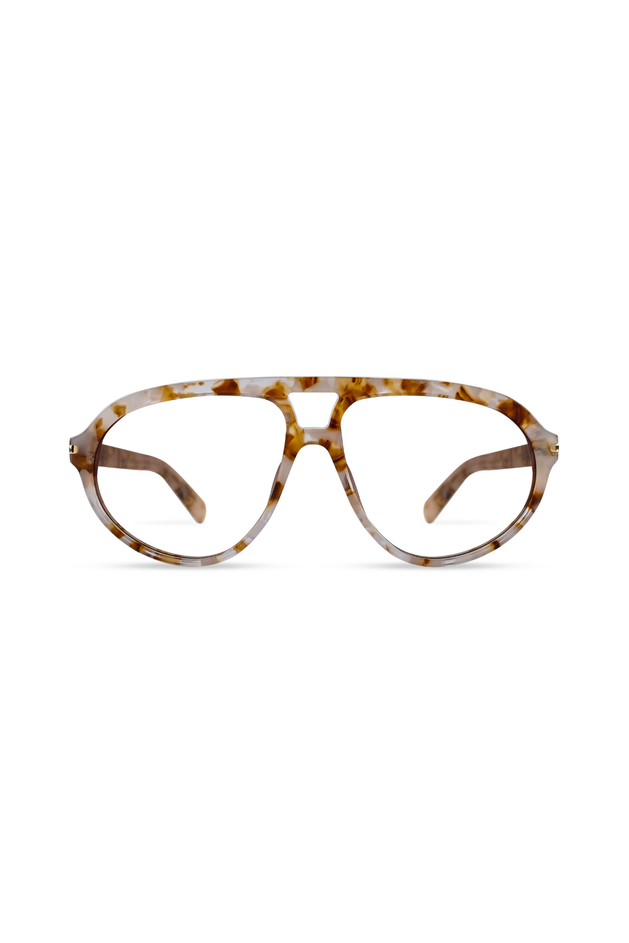 Eclipz Brown Pearl Frame Glasses