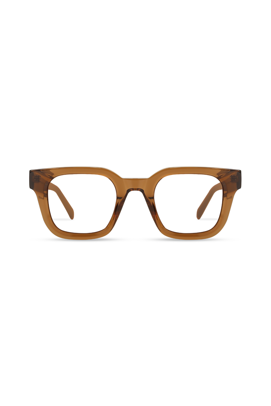 Marlo Crystal Brown Frame Glasses