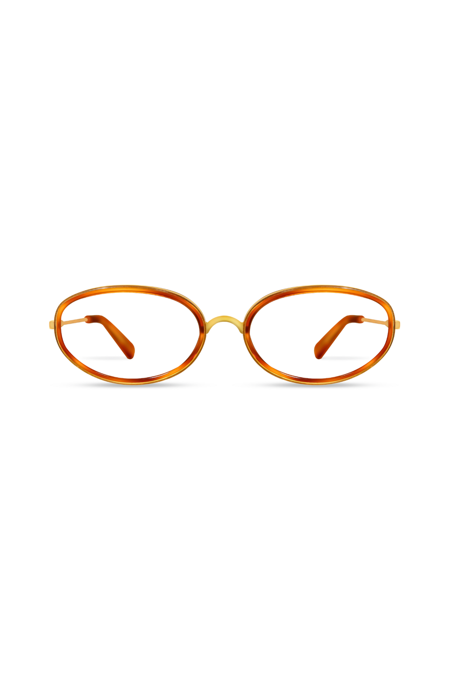 Solis Gold/Amber Tortoise Frame Glasses