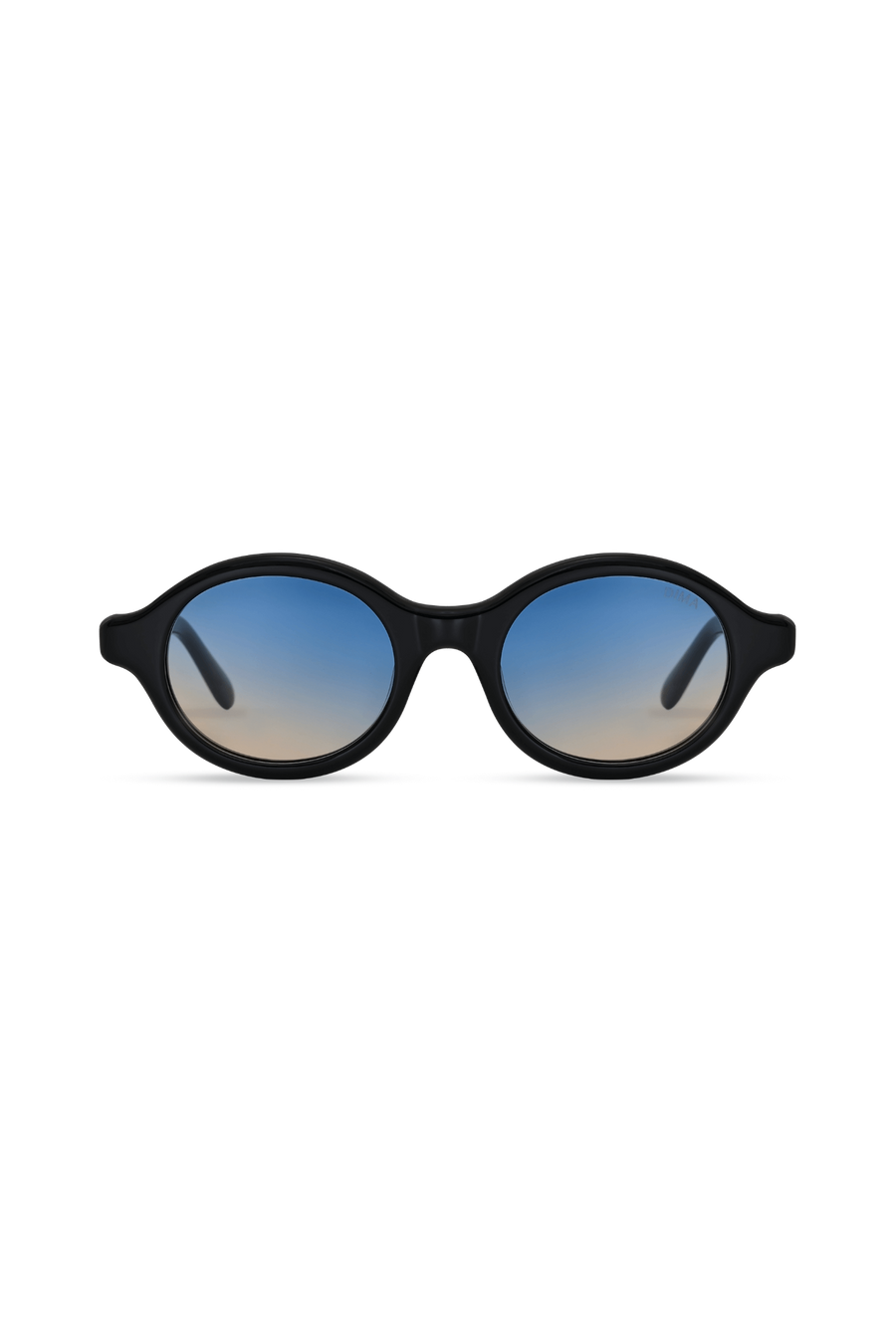 Aila - Black + Blue Yellow Faded Lens