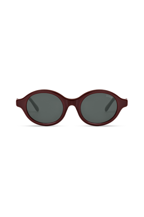Aila - Burgundy + Grey Lens / Polarized Lens