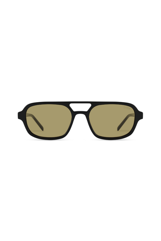 Corey - Black + Olive Lens