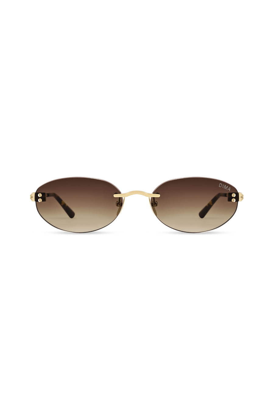 Elara - Gold/Dark Tortoise + Brown Gradient Lens