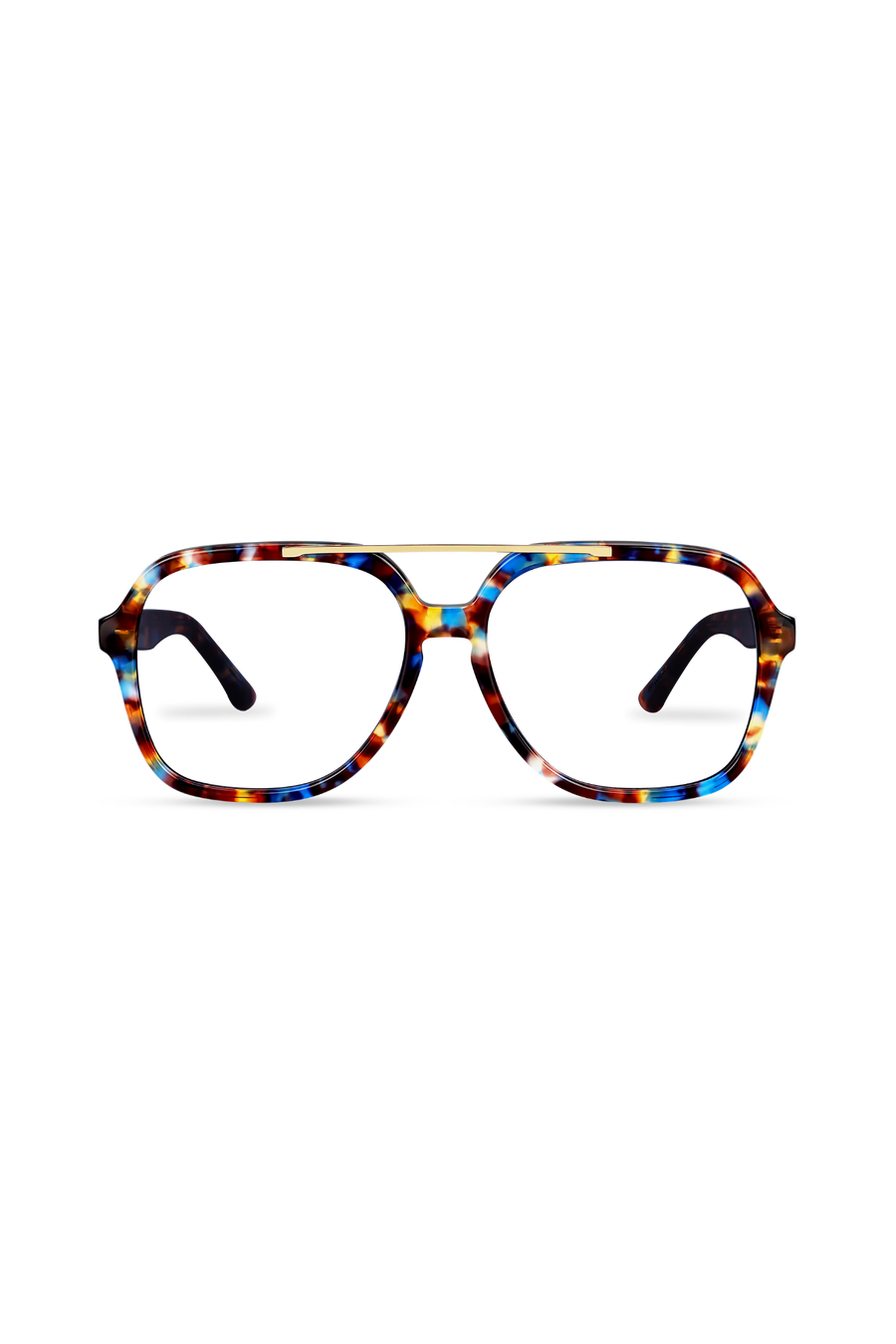 Vista Blue Tortoise Frame Glasses