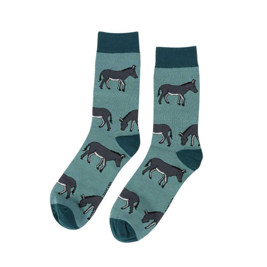 Save the Donkeys Bamboo Socks | UK Adult 7-11
