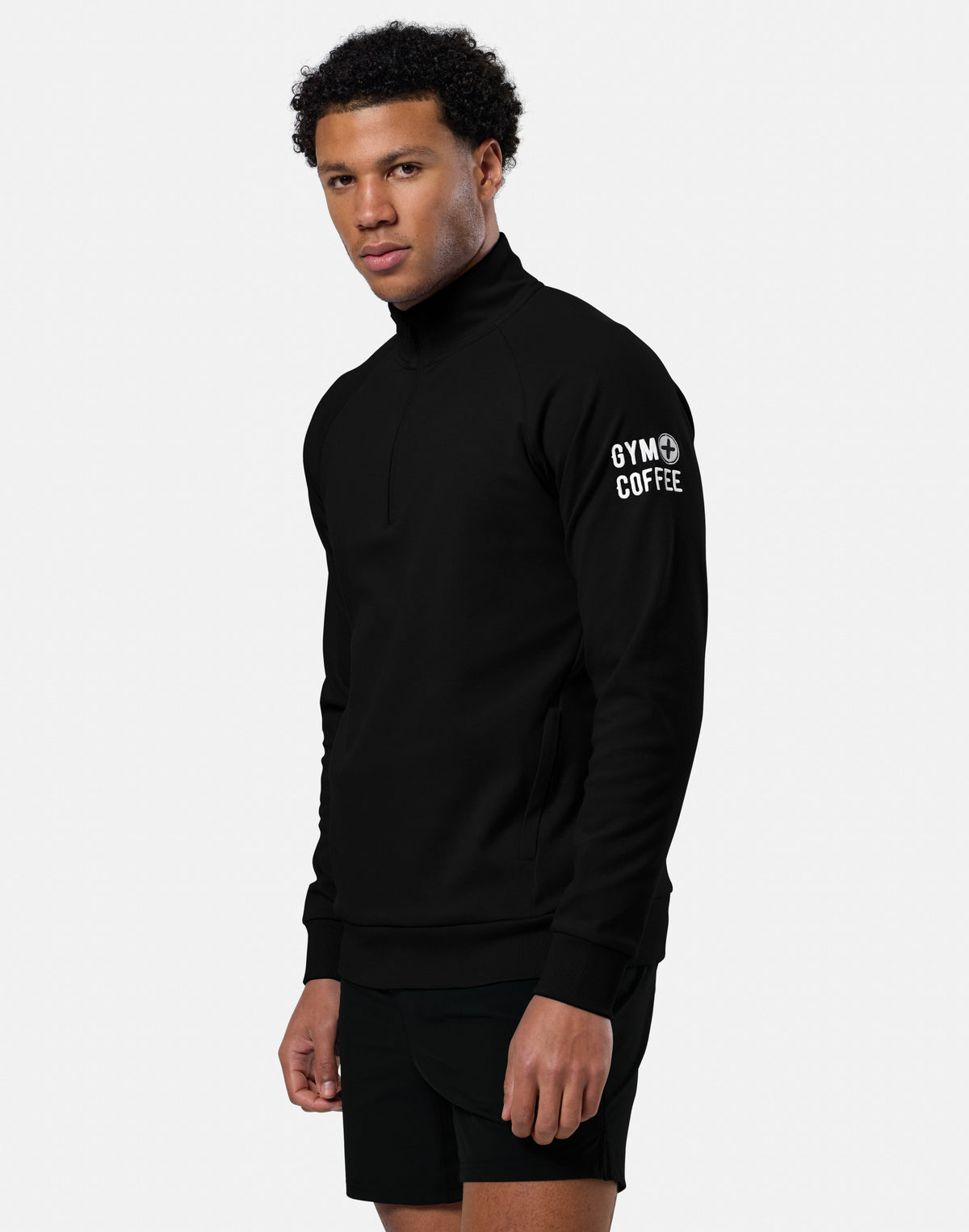 Chill Half Zip in Black - XS / Black