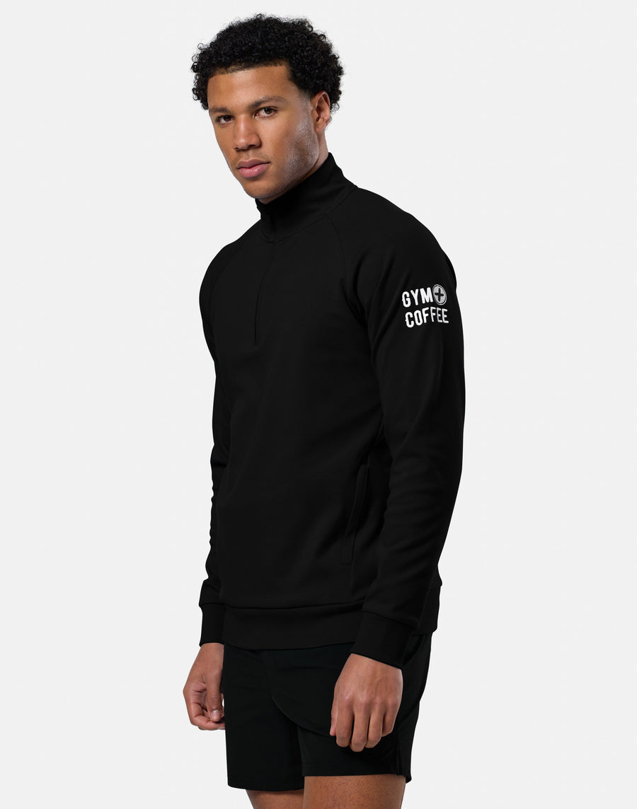 Chill Half Zip in Black - XS / Black