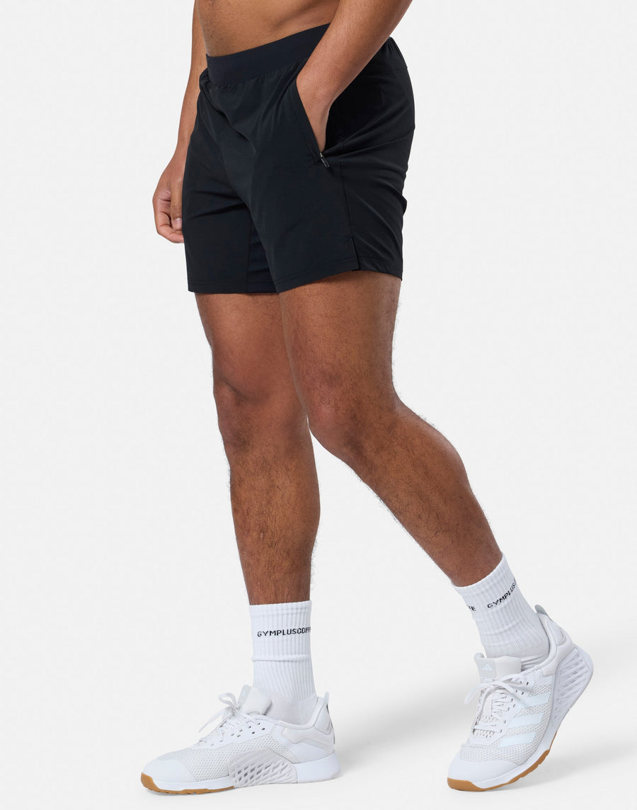 Essential 6" Shorts in Black - XS / Black / 6"