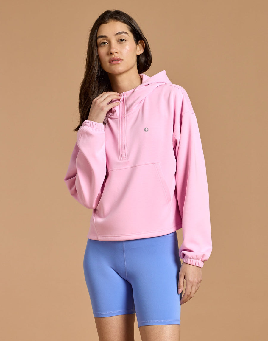 Haven Hoodie in Pink Blossom - XS/8 / Pink Blossom