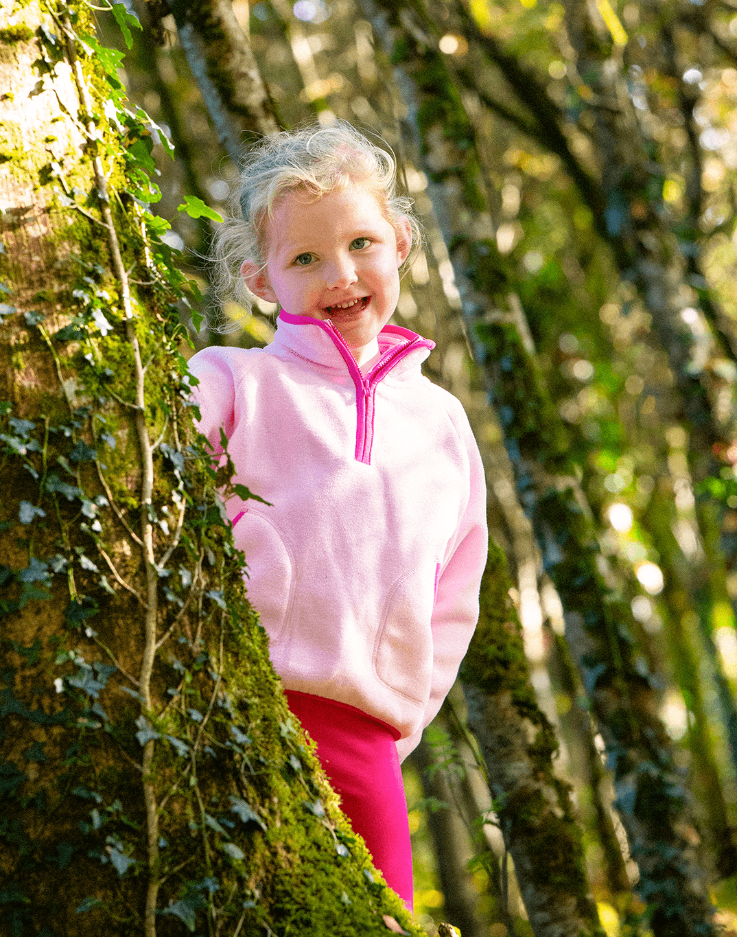 Kids Polar Fleece in Baby Pink - 6-7 Years / Baby Pink