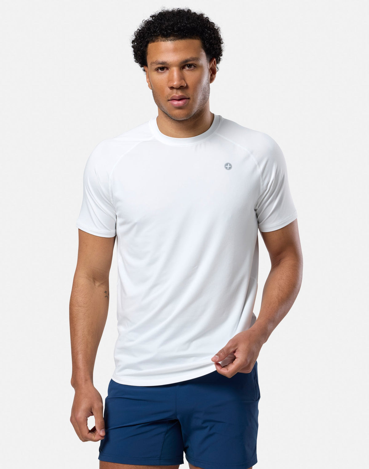 Relentless Tee in White - Small / White