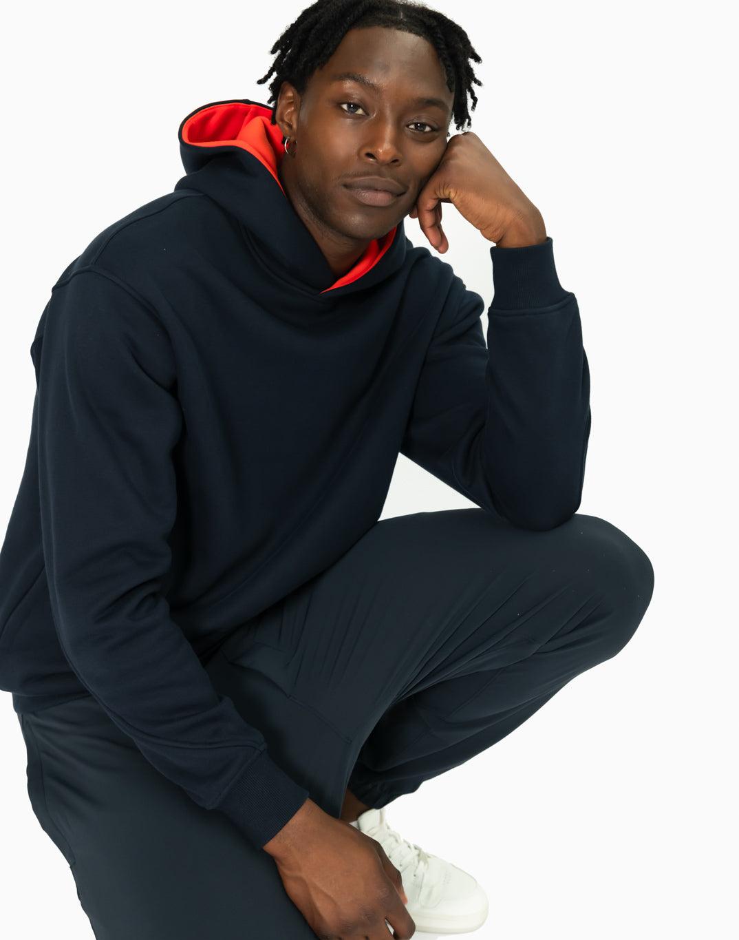 Sierra Fleece Hoodie in Obsidian Blue - XX-Small / Obsidian Blue