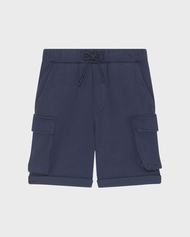 Vilebrequin - Boys Organic Cotton Cargo Bermuda Shorts - Bermuda - Gate - Blue - Size 14