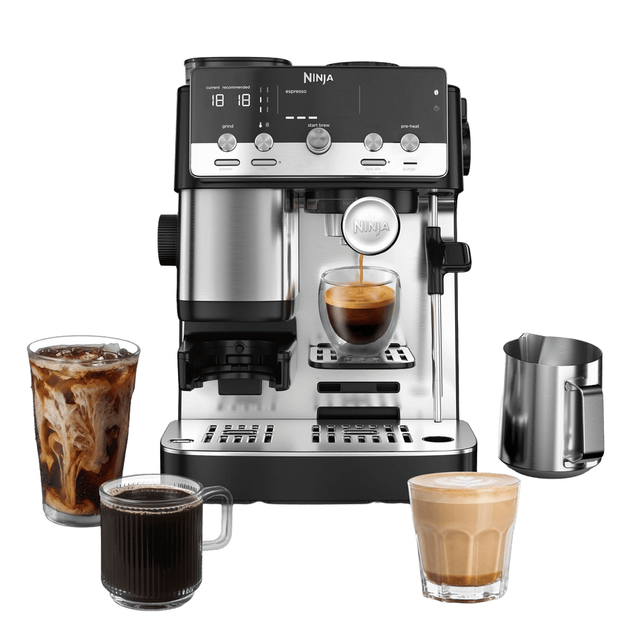 Ninja Luxe Café MINI Espresso Machine in Black | ES301UK | by SharkNinja
