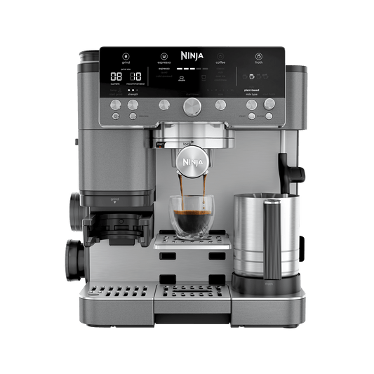 Ninja Luxe Café Premier Espresso Machine in Gunmetal | ES601UKGM | by SharkNinja