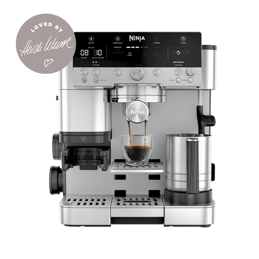 Ninja Luxe Café Premier Espresso Machine in Black/ Stainless Steel | ES601UK | by SharkNinja