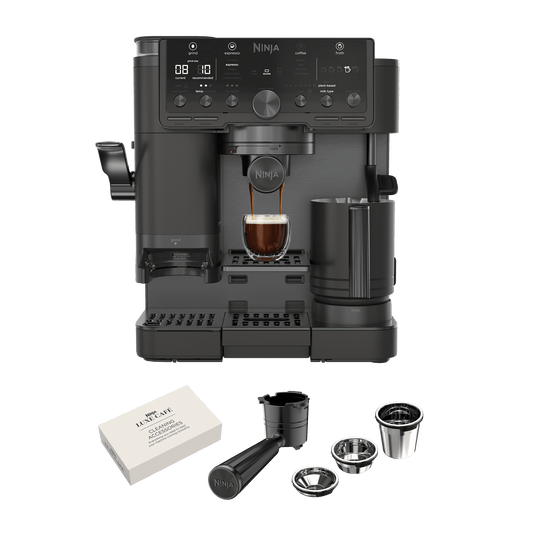 Ninja Luxe Café Pro Espresso Machine in Black on Black | ES701UKBK2 | by SharkNinja