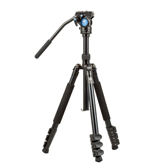 SIRUI ET-1004 Easy Traveler - Alu Dreibeinstativ mit Videokopf VA-5