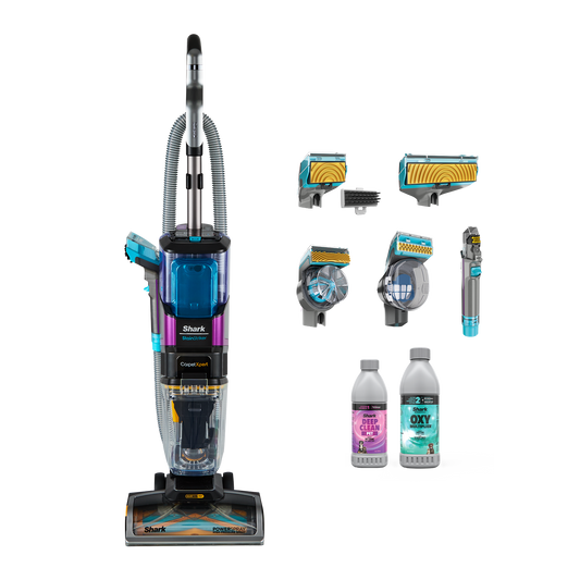 Shark CarpetXpert HairPro Pet Deep Carpet Cleaner with Built-In StainStriker in Black/Fuschia | EX300UK | by SharkNinja
