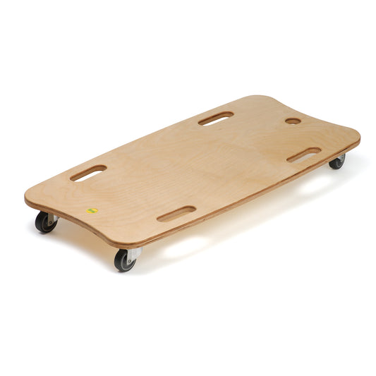 Erzi Rollbrett Maxi – Indoor-Holzrollbrett mit 4 Griffen