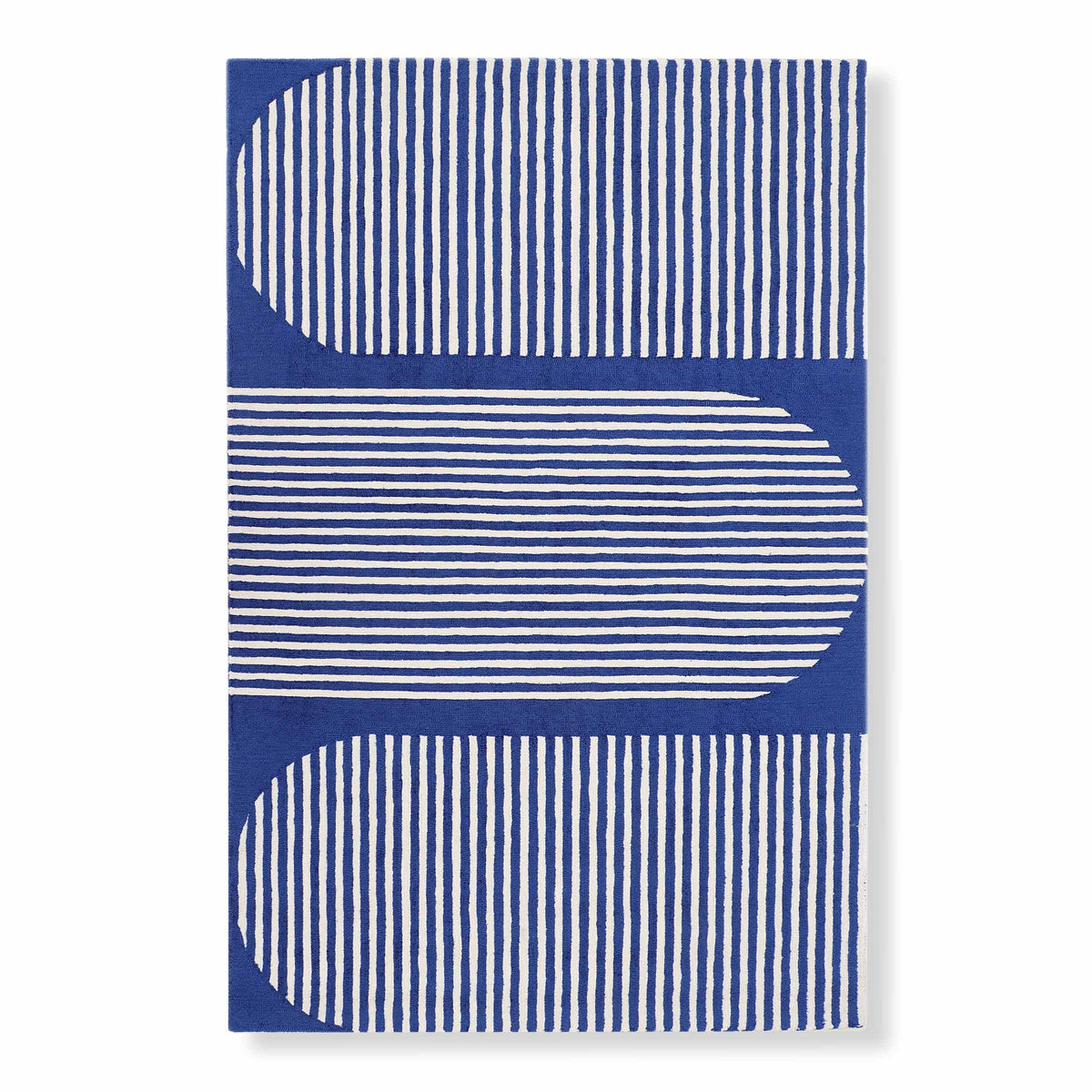 Echo - 5' x 8' / Bright Blue