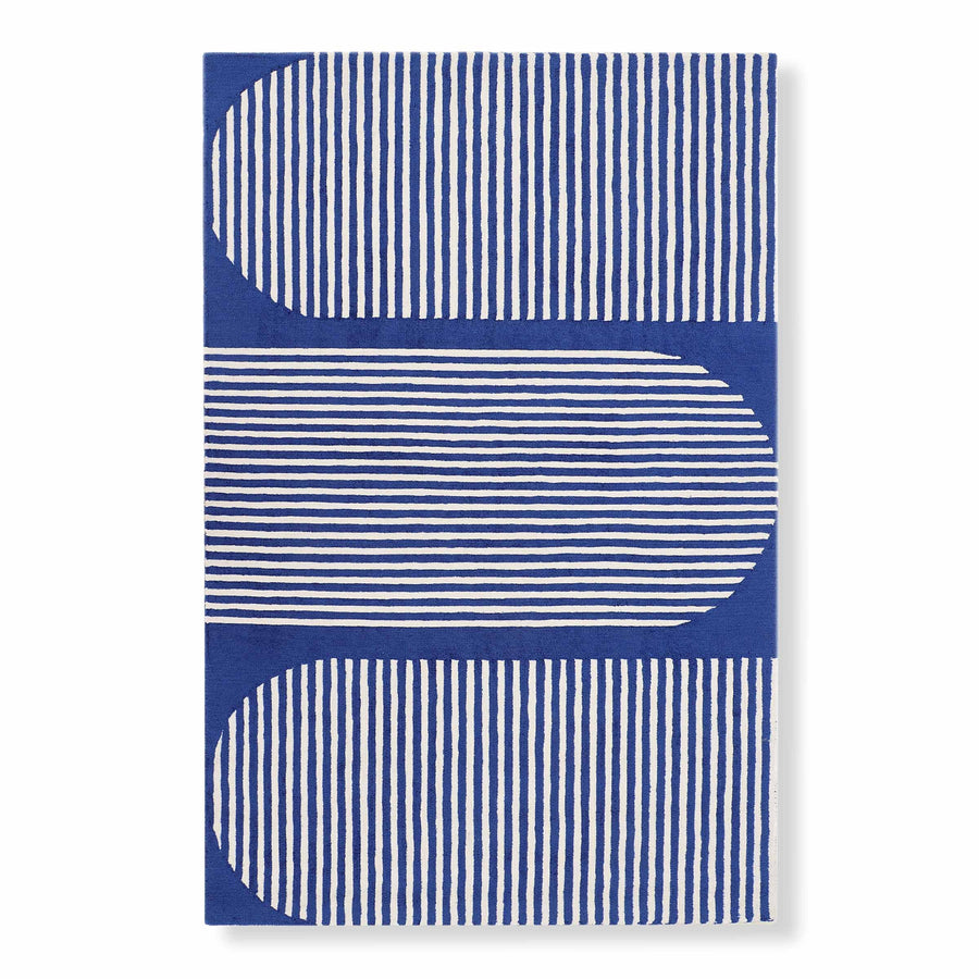 Echo - 9' x 12' / Bright Blue
