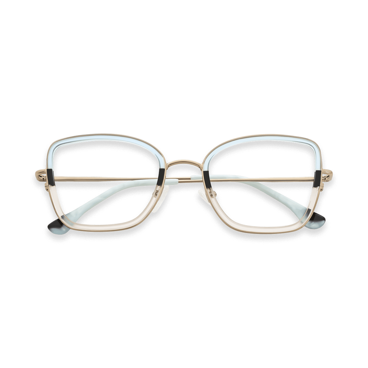 Alena Ice Blue Cat Eye Eyeglasses | EYDOLOGY