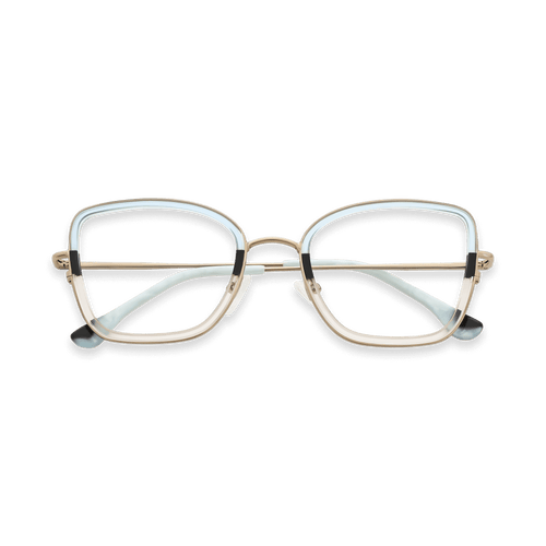 Alena Ice Blue Cat Eye Eyeglasses | EYDOLOGY