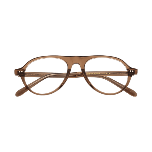 Annalise Brown Aviator Eyeglasses | EYDOLOGY