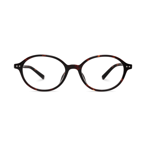 Ansley Tortoise Oval Eyeglasses | EYDOLOGY