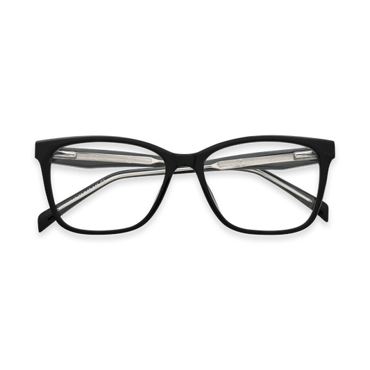 Ashlynn Black Cat Eye Eyeglasses | EYDOLOGY