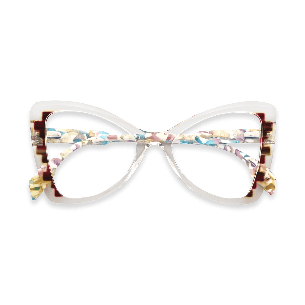 Aubriella Flower Cat Eye Eyeglasses | EYDOLOGY