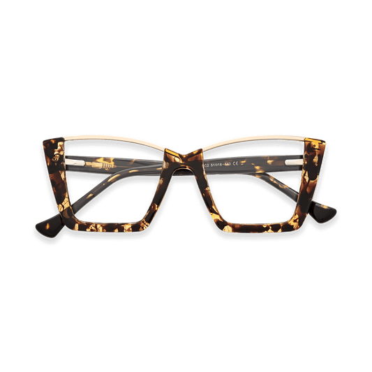 Ayra Tortoise Square Eyeglasses | EYDOLOGY