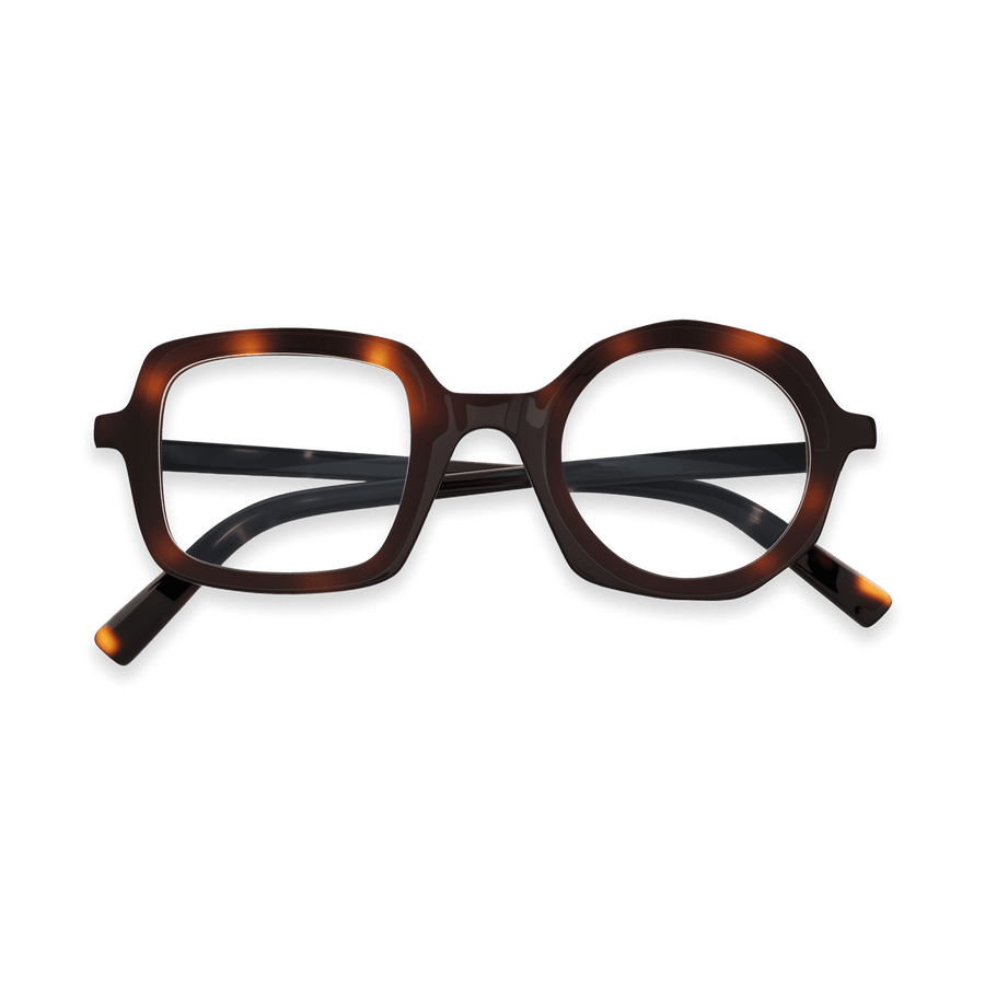 Bellamy Dark Tortoise Custom Eyeglasses | EYDOLOGY